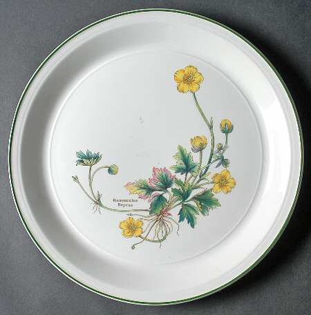 Florabunda 12" Chop Plate (Round Platter)