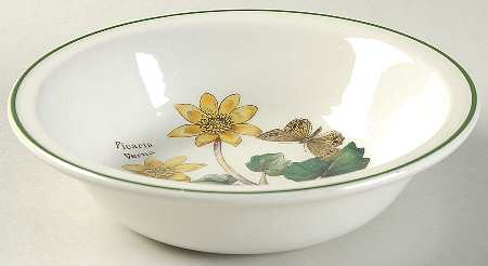 Florabunda Rim Cereal Bowl