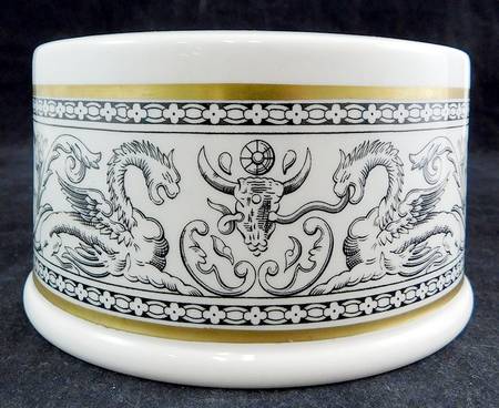 Florentine Black (Black Dragons) 2" Pillar Candleholder