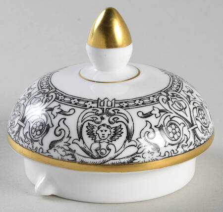 Florentine Black (Black Dragons) Lid for Coffee Pot