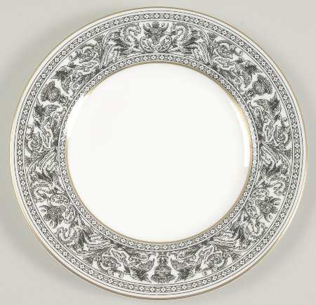 Florentine Black (Black Dragons) Dessert/Pie Plate