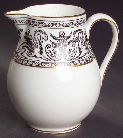 Florentine Black (Black Dragons) Creamer