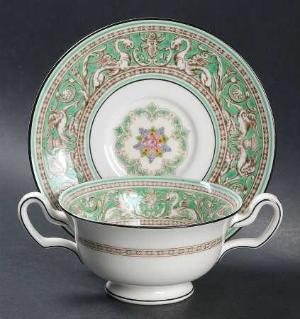 Florentine Green (Fruit Center, White Bkgd) by Wedgwood