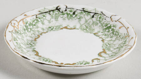 Flora Gold (Gold Vine and Accents) Butter Pat