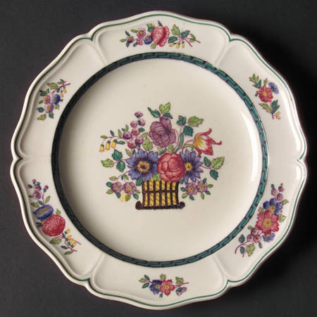 Floral (Scallop) Dessert/Pie Plate