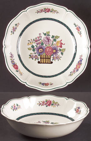 Floral (Scallop) 7" All Purpose Bowl