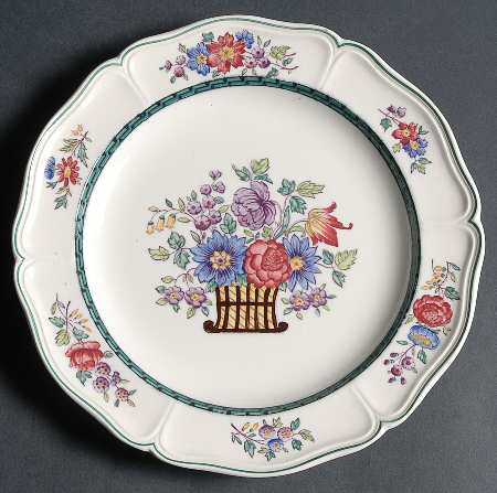 Floral (Scallop) Luncheon Plate