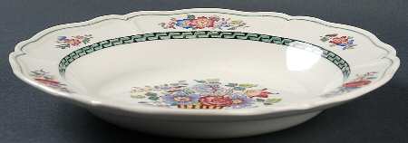 Floral (Scallop) Rim Soup Bowl