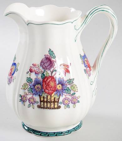 Floral (Scallop) 16 Oz Pitcher