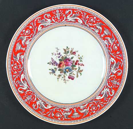 Florentine Coral (Red Flower Center) by Wedgwood