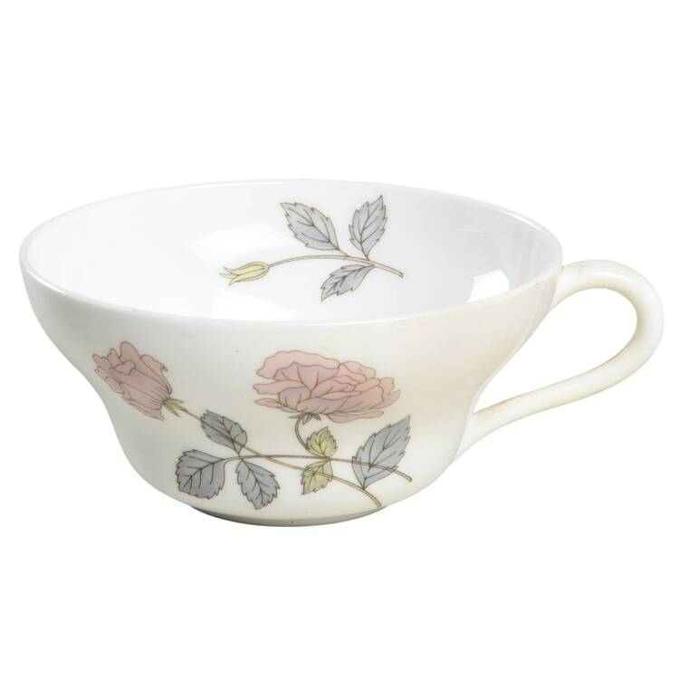 Flame Rose Flat Cup