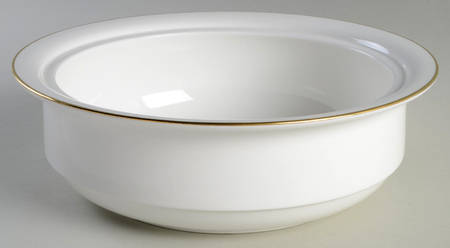 Formal Gold Round Vegetable No Lid