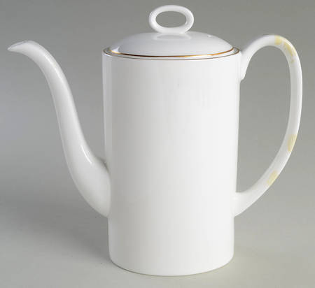 Formal Gold Coffee Pot & Lid