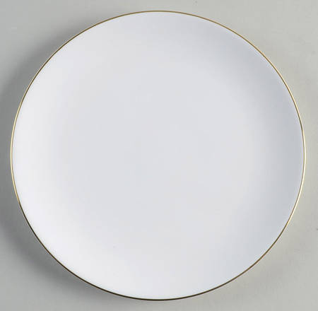 Formal Gold Salad Plate
