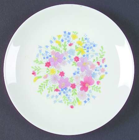 Forget Me Not (Bone China, No Trim) Bread & Butter Plate