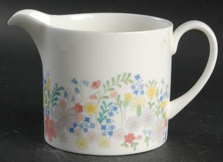 Forget Me Not (Bone China, No Trim) Creamer