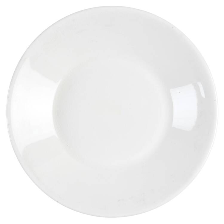 Formal White Saucer for Cream Soup Bowl