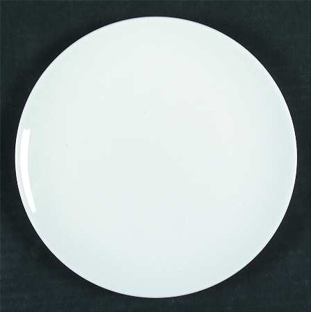 Formal White Salad Plate