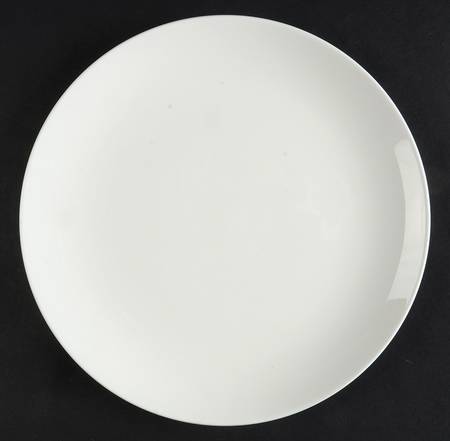 Formal White Luncheon Plate