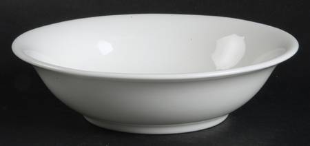Formal White Coupe Cereal Bowl