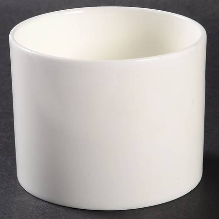 Formal White Sugar Bowl No Lid