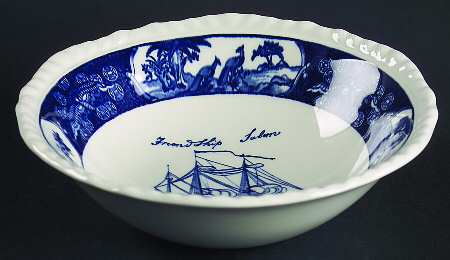 Friendship Salem Blue Coupe Cereal Bowl