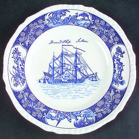 Friendship Salem Blue Salad Plate
