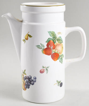 Fruit Sprays Sterling (Coupe Shape) Coffee Pot No Lid