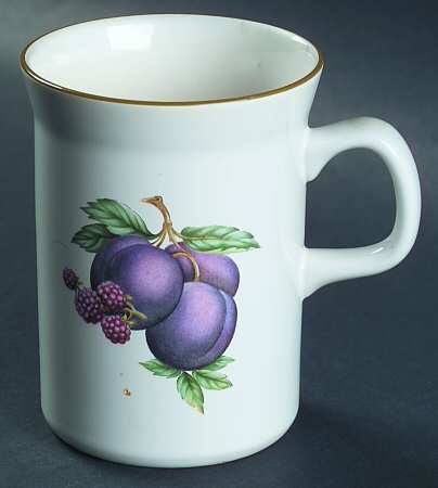 Fruit Sprays Sterling (Coupe Shape) Mug