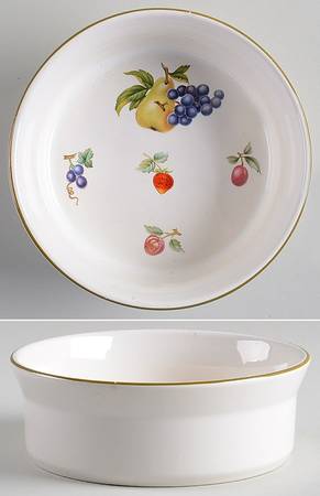 Fruit Sprays Sterling (Coupe Shape) Fruit/Dessert (Sauce) Bowl