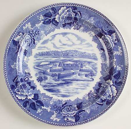 Ft Ticonderoga Blue by Wedgwood