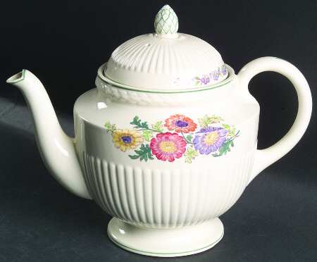 Garden Club Teapot & Lid