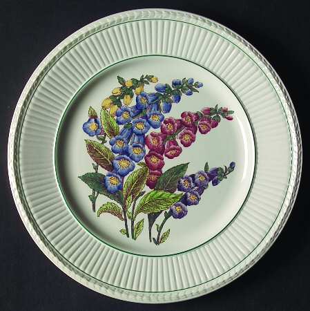 Garden Club Luncheon Plate