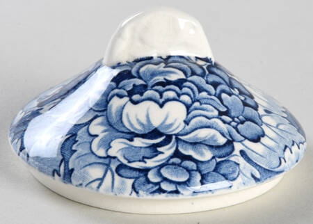 Gainsborough Blue Lid for Sugar Bowl