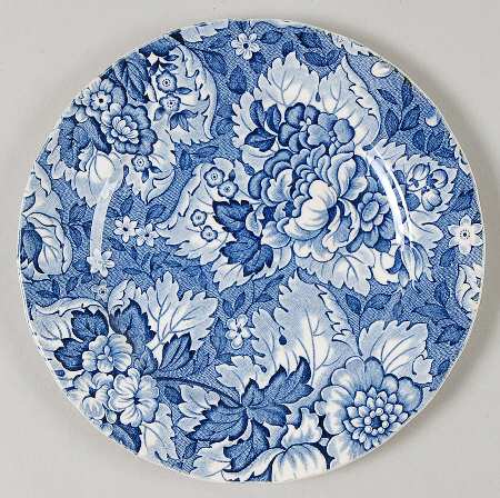 Gainsborough Blue Bread & Butter Plate