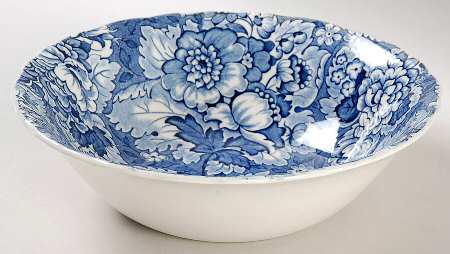 Gainsborough Blue Coupe Cereal Bowl