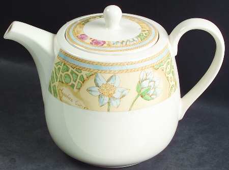 Garden Maze Tea/Coffee Pot & Lid