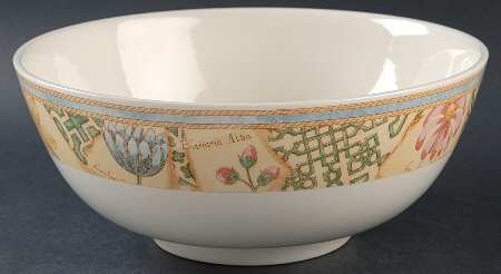 Garden Maze 10" Round Vegetable Bowl
