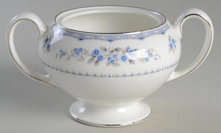 Gardenia Leigh Shape Sugar Bowl No Lid