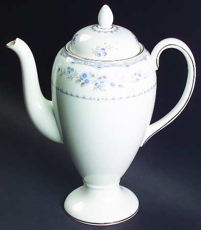 Gardenia Coffee Pot & Lid