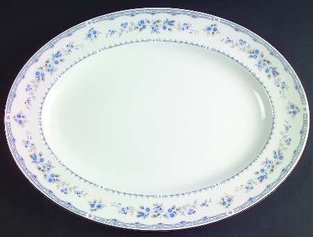 Gardenia 15" Oval Serving Platter