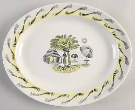 Garden 14" Oval Serving Platter