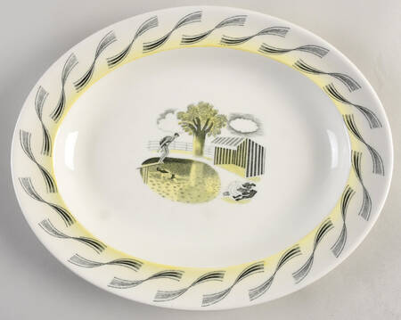 Garden 13" Oval Serving Platter
