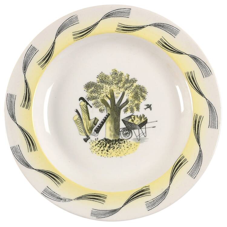 Garden Bread & Butter Plate