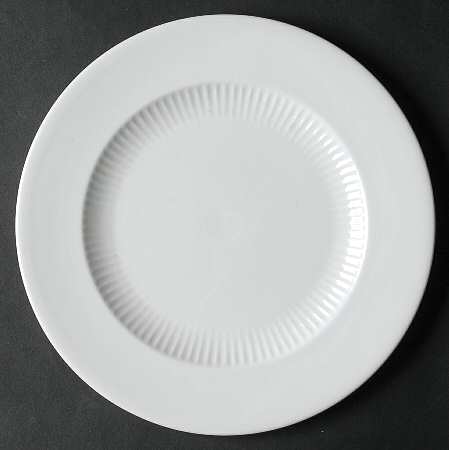 Galaxie White Salad Plate