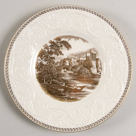Torbay Gold Salad Plate