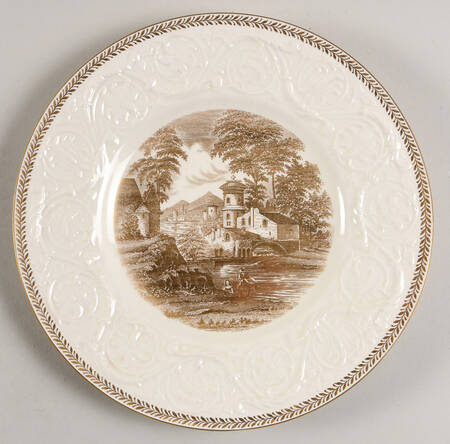 Torbay Gold Salad Plate