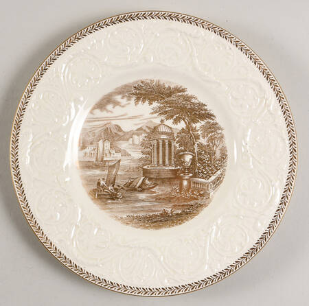Torbay Gold Salad Plate