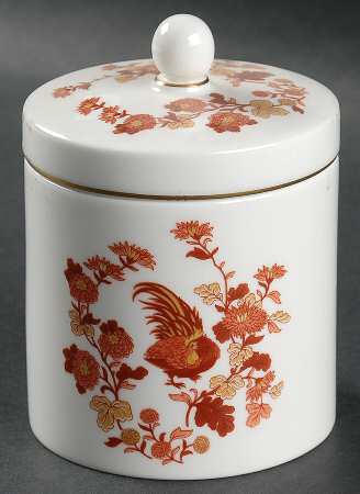 Golden Cockerel Candy Jar & Lid