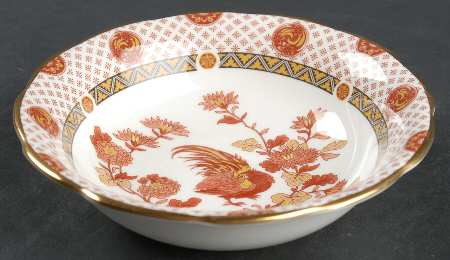Golden Cockerel Coupe Cereal Bowl